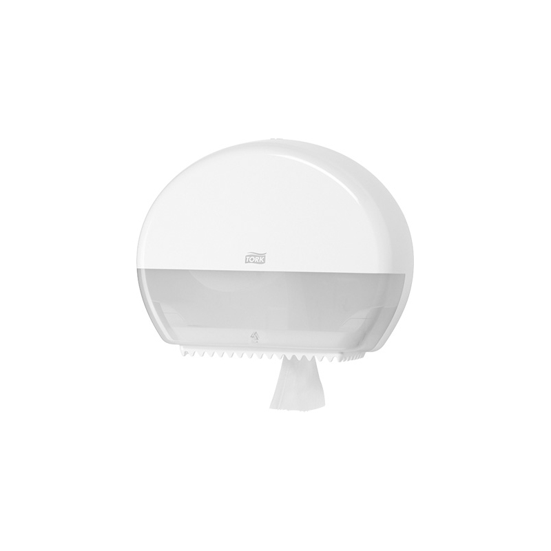 Tork Mini Jumbo Toilet Roll Dispenser White 555000 First Safety